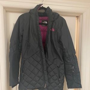 Womans Northface black puffer jacket
